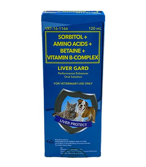 Liver Gard Performance Enhancer 120ml Oral Solution for Dogs .